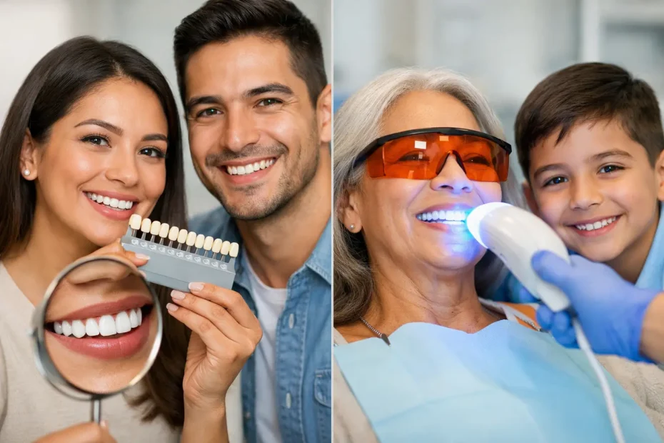 Carillas o blanqueamiento dental: cuál elegir
